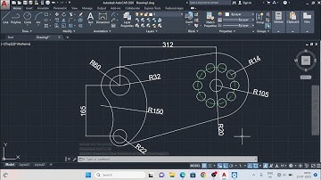 Autocad tutorial, autocad 2d drawing for practice #autocad2ddrawing , mechanical drawing,Ex-51