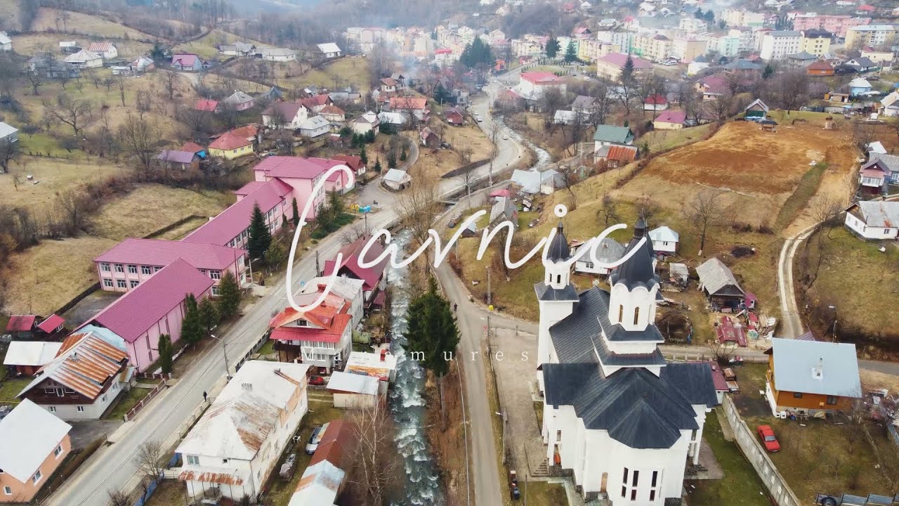 Cavnic, Maramures: O calatorie fascinanta prin orasul minier din inima muntilor - Drona