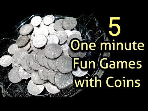 5 Fun Party Games With Coins/ You Must Try ?