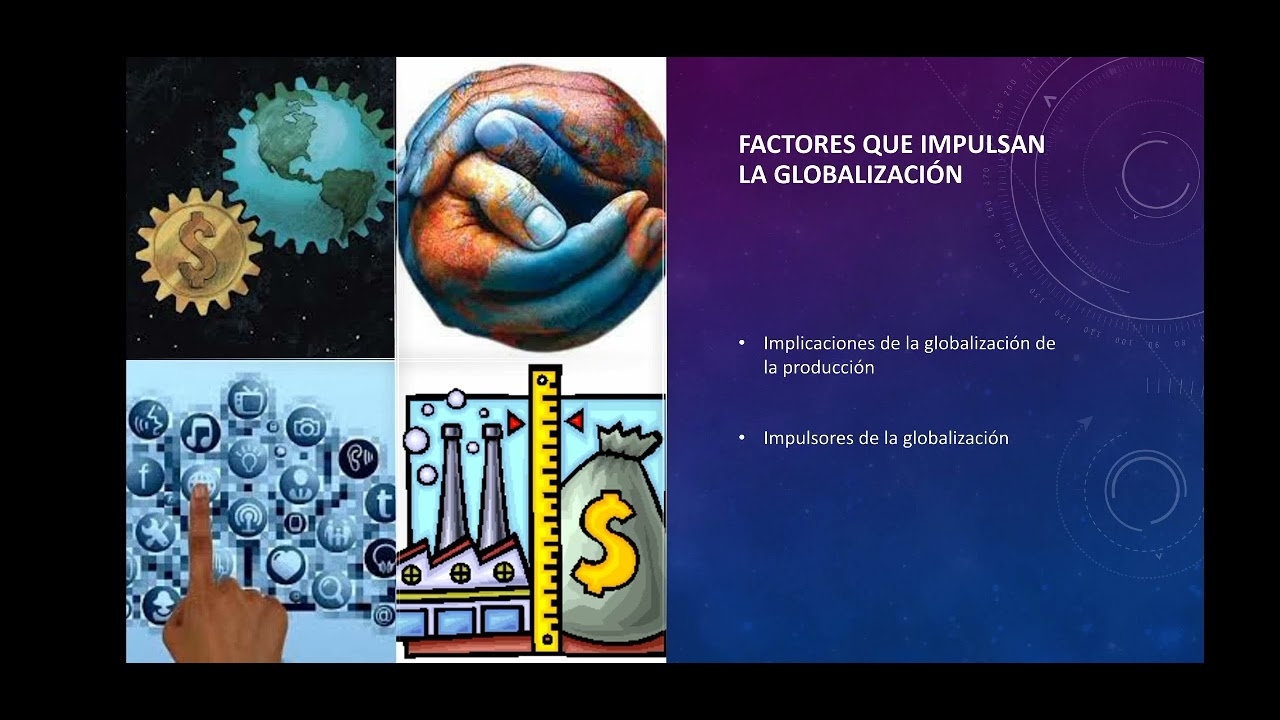 factores impulsores de la globalización - YouTube
