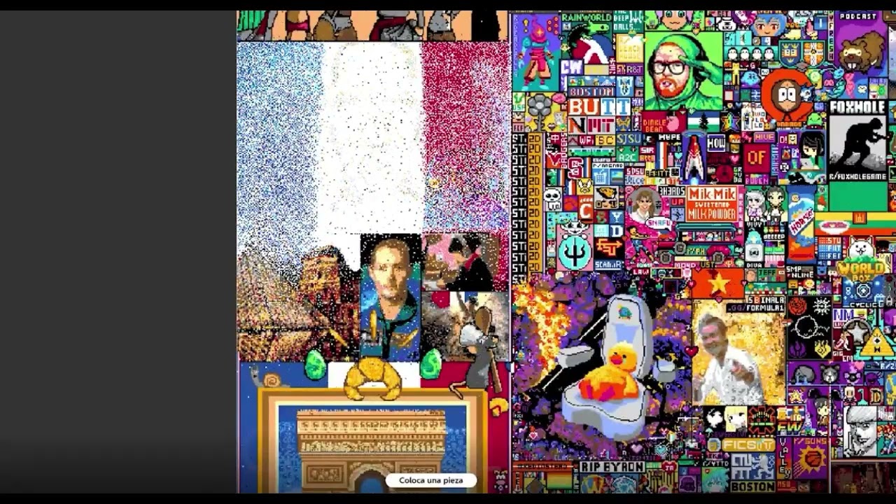 r/Place but if you close your eyes #FRANCE