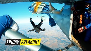 Friday Freakout: Skydiver