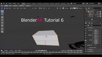 BlenderXR Tutorial 6: Extrude