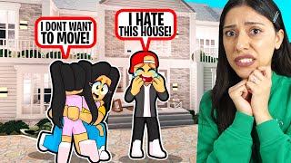 MOVING INTO OUR NEW FAMILY MANSION in BLOXBURG! *MY KIDS HATE IT* (Roblox)