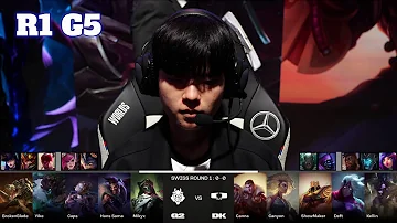 G2 Vs DK Day 1 LoL Worlds 2023 Swiss Stage G2 Esports Vs Dplus Kia Full