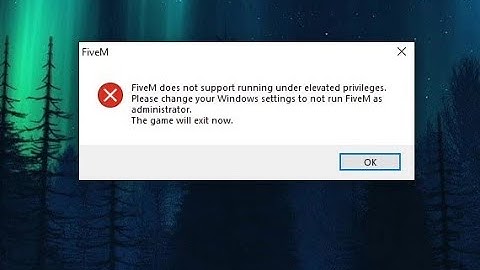 FiveM how to Fix (Please Change your Windows setting to not run FiveM)