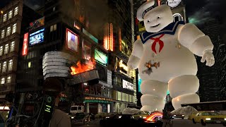 Ghostbusters  the return of the Stay Puft Marshmallow Man | PlayStation | Gameplay