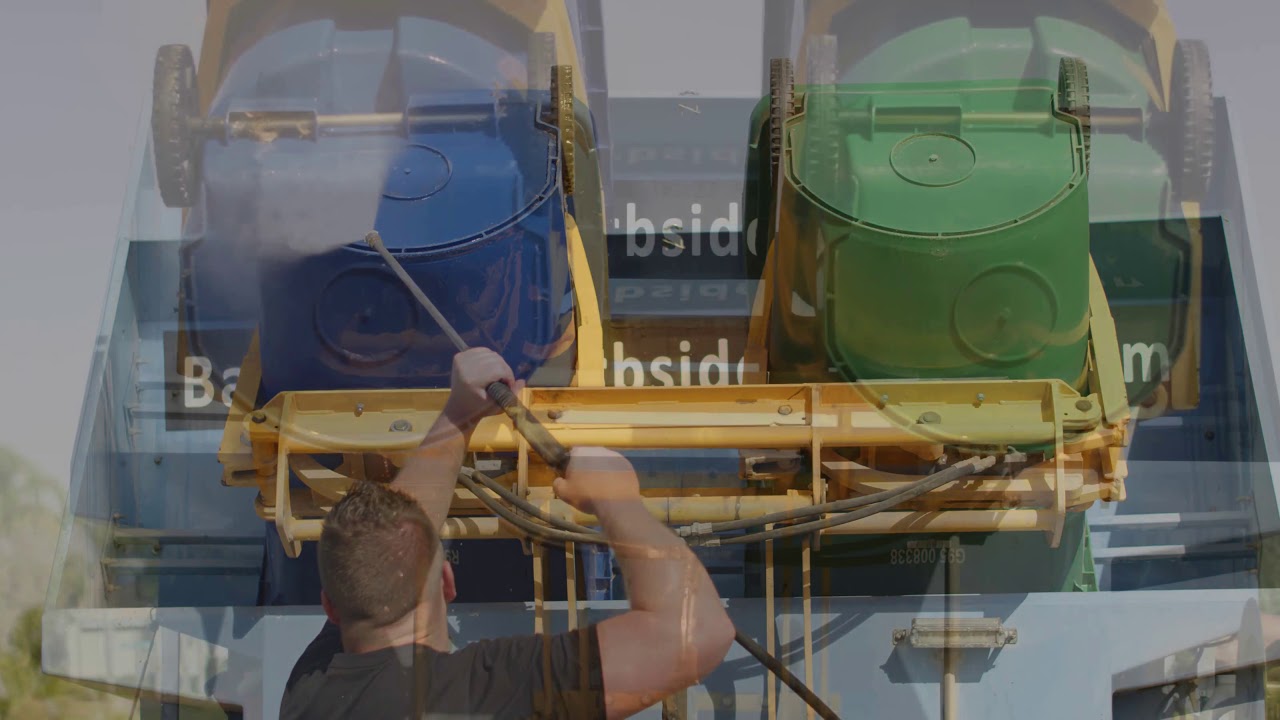 Curbside Cleaning Trash Can Cleaning Bakersfield YouTube