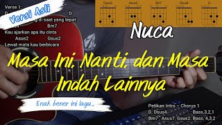 Tutorial Gitar Masa Ini, Nanti, dan Masa Indah Lainnya (Nuca) Versi Asli