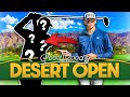 9 hole scramble with my good good desert open partner
