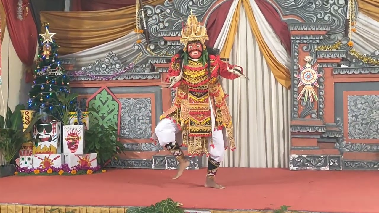 Tari Jauk keras #SLB Negeri 3 Denpasar 