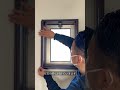 【日本初・スライド式二重窓】寒さ対策diy♪ #shorts