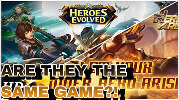 Top 5 differences between Heroes Arise and Heroes Evolved