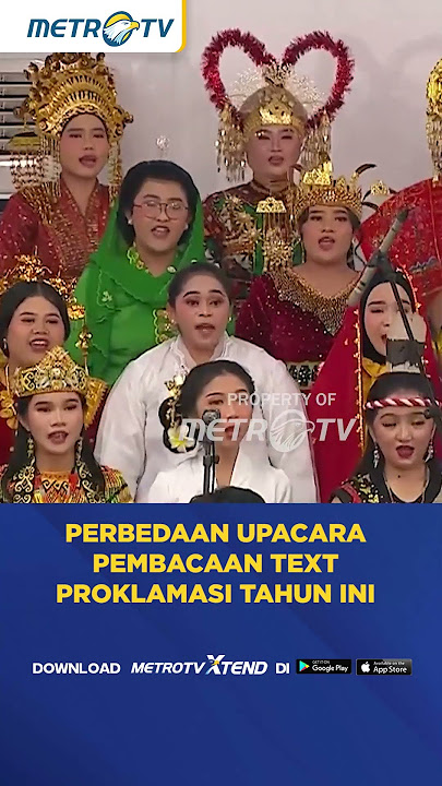 Perbedaan Upacara Pembacaan Text Proklamasi Tahun Ini #shorts