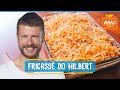 FRICASSÊ DE FRANGO com abobrinha e batata palha caseira | Rodrigo Hilbert | Tempero de Família