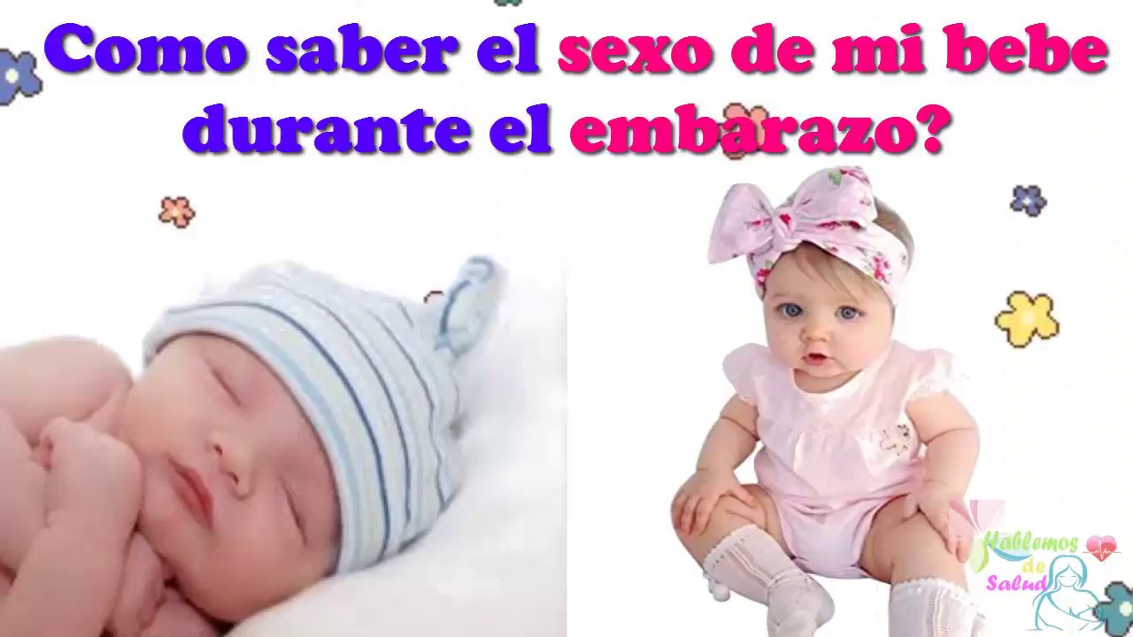 Como Saber Si Espero Una Niña O Un Niño Durante El Embarazo Sera Niño O Niña Mi Bebe