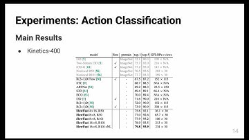SlowFast Networks (Action Recognition)