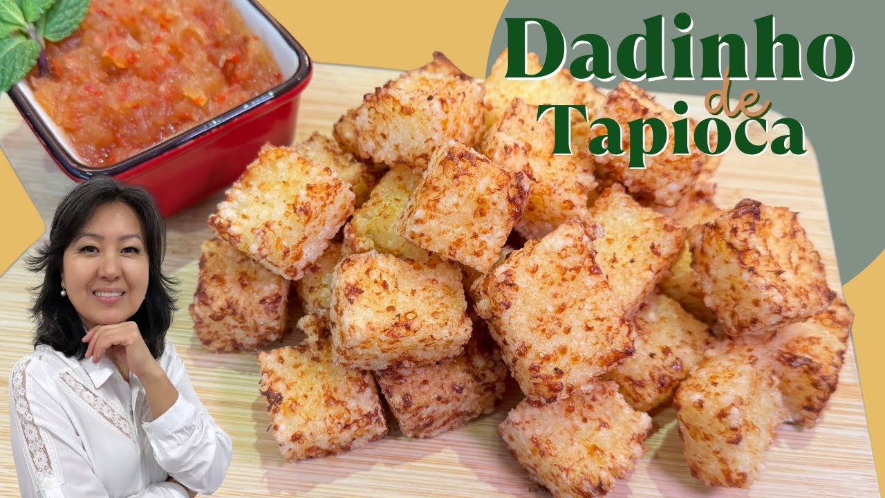 Dadinho de tapioca super rápido e fácil de preparar com teste na airfryer | DADINHO DE TAPIOCA