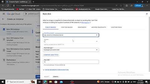 Deploy Microsoft SQL Server to Compute Engine