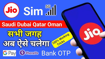 Jio International Roaming Saudi Arabia | Jio Sim Network is not working in Saudi