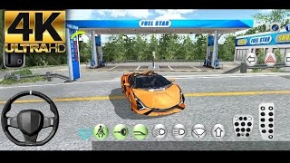 New Sport Car Came To The Gas station Mountainhill FunnyDriving GamePlay-3D Driving Class simulation