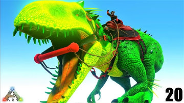My Froggysaurus Rex the Primeval INDOMINUS REX !! ARK Survival Evolved Pugnacia Dinos ARK MODDED E20