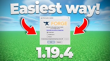 ✅ How to Install Forge 1.19.4 👍 Download it in Minecraft! 😄