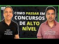 Como passar em concursos de alto nvel com alexandre meirelles e thiago pereira