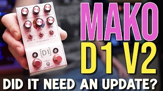 The last DIGITAL Delay pedal you will ever need? (Walrus Audio Mako D1 V2 Deep Dive)