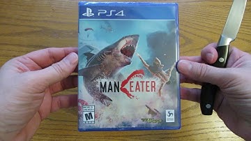 Maneater Unboxing PS4 LPOS
