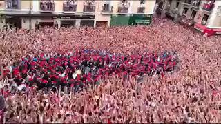 Salida de gaiteros san fermines 2023 ale Osasuna ale ale !! Bizitza basatia! Osasuna nunca se rinde