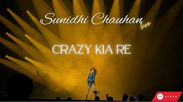 Sunidhi Chauhan LIVE | Crazy Kiya Re | Coca Cola Arena - Dubai | 2025 | 4K