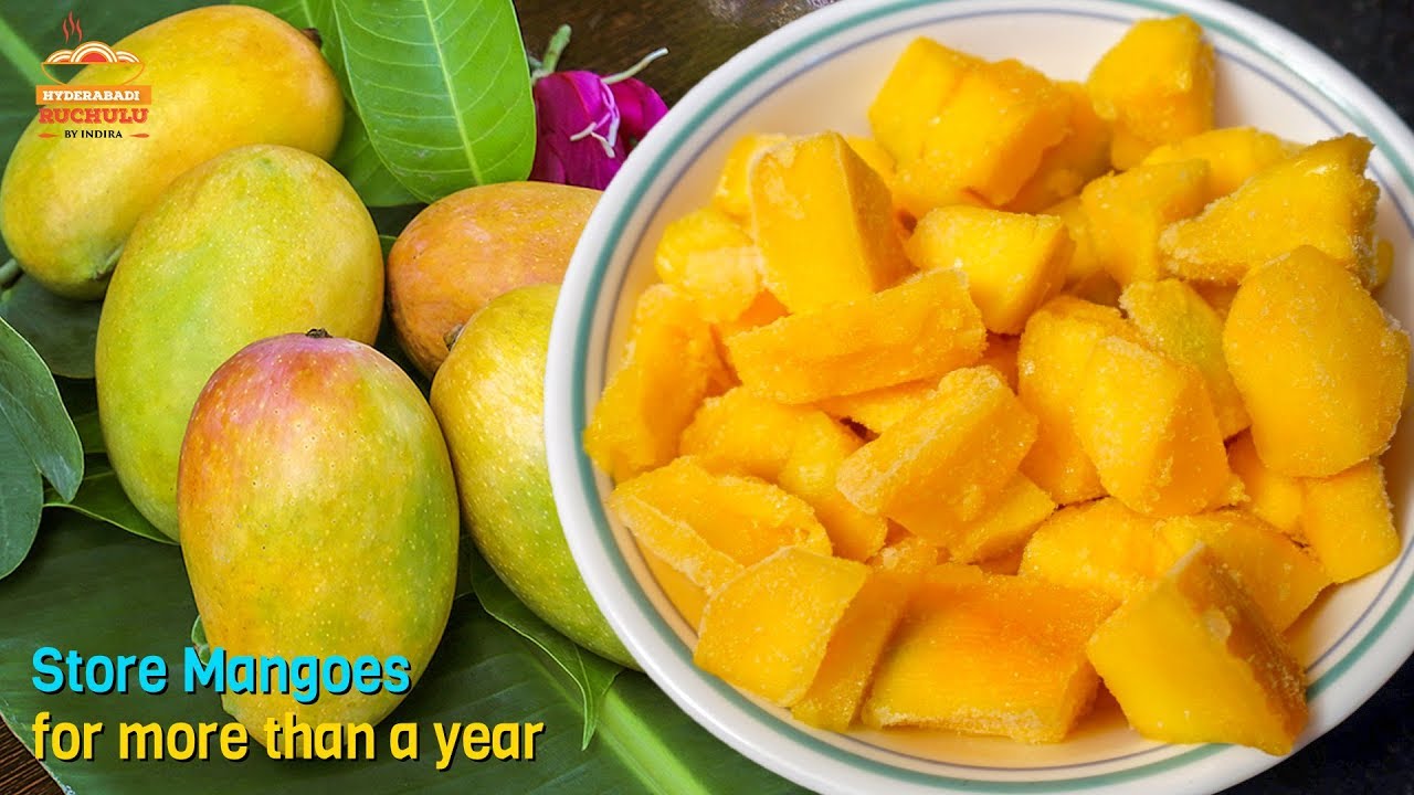 ఒక సంవత్సరానికి పైగా మామిడి పండ్లను ఎలా నిల్వ చేయాలి Mango tips and