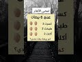 لمحبي الألغاز عندي   بيضات كسرت   طبخت   أكلت   كم بيضة بكت عندي سمعها