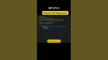 Draw the Line of Polynomial Regression | Python ML & AI Tutorial