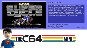 The C64 MINI Games - Super Cycle