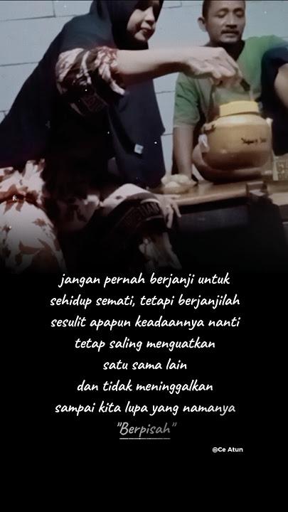 sesulit apapun kita saling menguatkan ya jo #minivlog #quotes #shorts #fypp #story