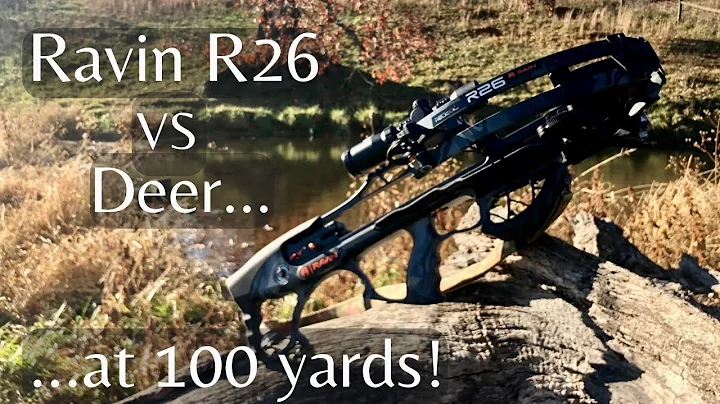 Can the Ravin R26 take a deer at 100 yards?!?!  We find out...