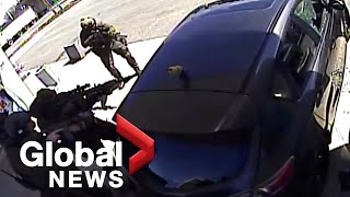 Nova Scotia mass shooting: Video shows the moment RCMP officers killed gunman Gabriel Wortman