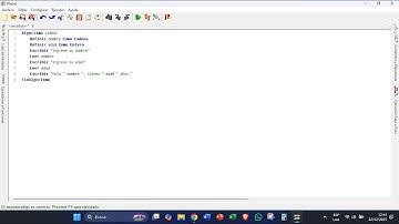 Pedir el nombre y la edad de un usuario y mostrar - pseudocodigo en pseint