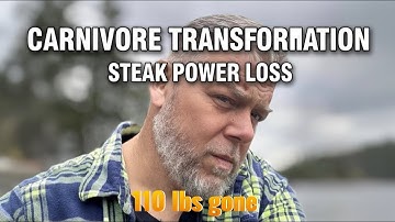 How I Lost 110 lbs on the Carnivore Diet 🥩 #transformation
