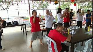 dancing with the IQ70 children