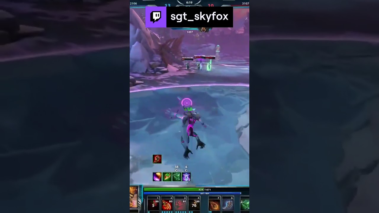 Hun batz 3 skill bug with Skadi's Kaldr l Баг 3 скила хун батца с калдром | 