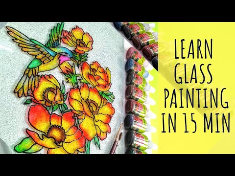 Easy Glass Painting For Beginners Step By Step Kids Glass Painting Materials Ridhimaa Creations Youtube,Designs Catalogue Silk Saree Blouse Designs