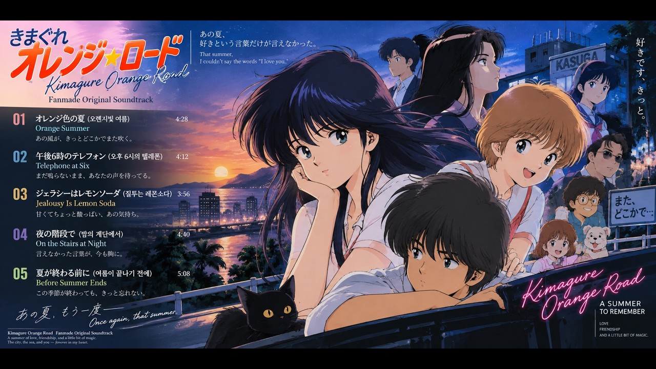 3 【Kimagure Orange Road OST Opening】 I'm not jealous! Maybe