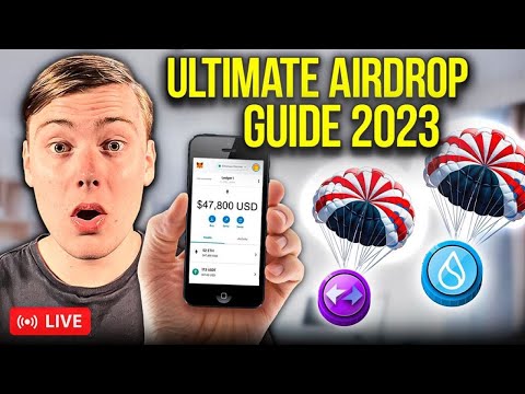 BIGGEST Crypto Airdrops For 2023 (MEGA GUIDE) thumbnail