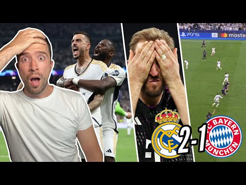 REAL MADRID REMONTADA! BAYERN CLAIM ROBBERY OF LATE "OFFSIDE" GOAL? | Real Madrid 2-1 Bayern Munich