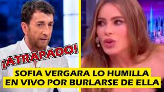 Sofia Vergara HUMILLA  a presentador que intentó HACERLA VER MUY MAL