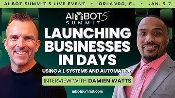 AI Business Building at Speed | How Damien Watts Replaces Labor With AI Systems