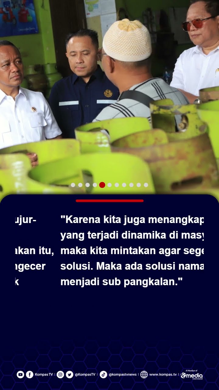 DPR: Tindakan Menteri Bahlil Larang Pengecer Jual Gas LPG 3 Kg Keputusan Gegabah #bahlillahadalia